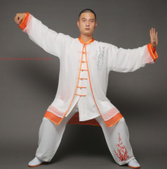 Summer Chinese Tai Chi Linen Uniforms Unisex Wushu Kung Fu Suit Clothing Sets