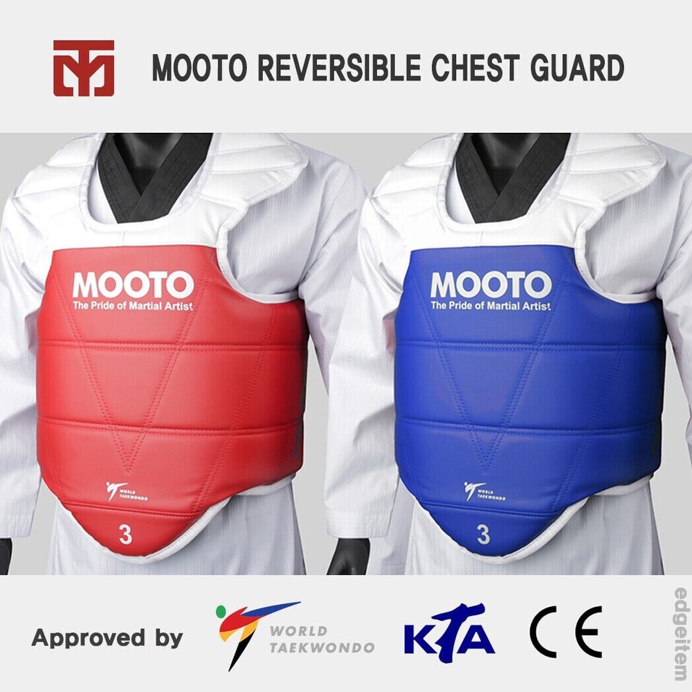 Mooto Chest Guard SIZE 5 TKD Taekwondo