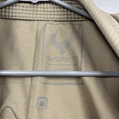 Warrior Jiu Jitsu Gi A4 Jacket BJJ Kimono Made in USA Mens Uniform Tan Taekwondo