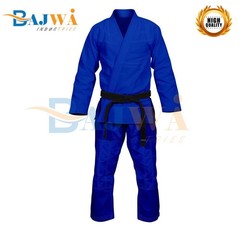 Brazilian Jiu Jitsu BJJ Gi Uniform Adult Martial Arts Kimono White Blue Black