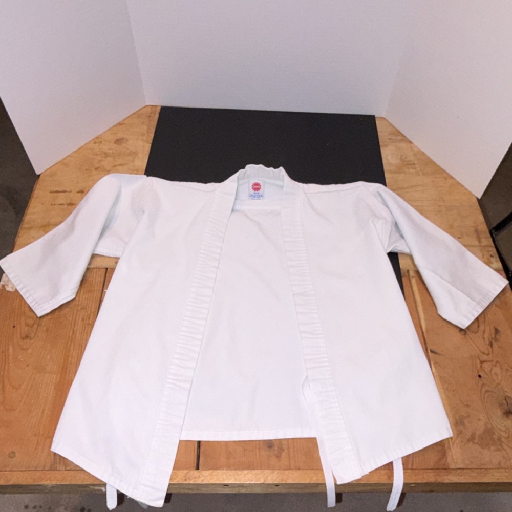 Vintage SUN Tae Kwon Do Uniforms (Lot of 3) Unisex Sizes O, 1, 2.