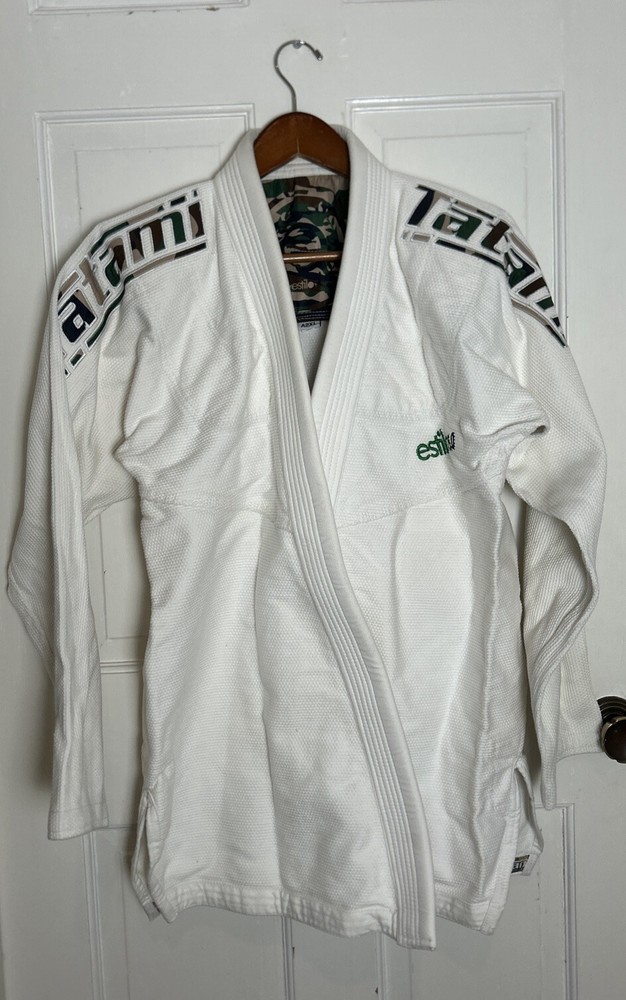 Tatami Premier Jui- Jitsu Kimono, Estilo 5.0, A2XL, Cotton, Camo