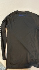 SHOYOROLL Batch 141 Federation V3 Long Sleeve Rash Guard BJJ No-Gi Black Large