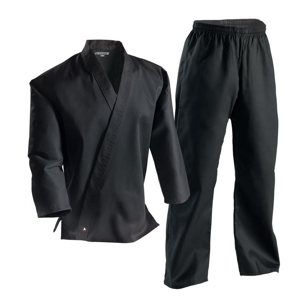 Century Black 6oz Lightweight Martial Arts Uniform Gi Size 5
