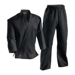 Century Black 7oz Middleweight Martial Arts Uniform Gi Size 3