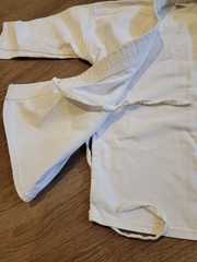 Tokyono Martial Arts Uniform Gi Size 0 White Cotton