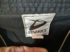 Dynamics TaeKwonDo 2 Piece Black Sz 5/190 Black Belt Club Eagle Martial Arts
