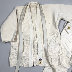 Vintage Judo Kodokan Uniform Youth Martial Arts Gi Jacket Pants Lion Brand Japan