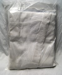 vintage karate uniform size 5 white asian world martial arts AWMA medium weight