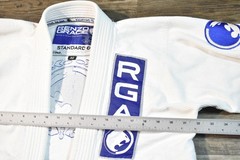 Renzo Gracie Academy RGA BJJ Gi Blue Size A0 Brazilian Jiu Jitsu Kimono