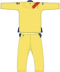 Logan 2.0 X-Guard A1L Yellow Gold BJJ Jiu Jitsu Gi
