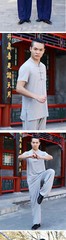 Martial Art Uniform Tai Chi Clothes Kung Fu Dress Wushu Clothing Unisex Women