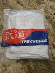 Master Chong’s Taekwondo Uniform White 3 Piece 1/150 Top, Pants & Belt