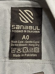Sanabul Martial Arts Core Brazilian Jiu Jitsu Gi Size A0 Gray & Black Top Only