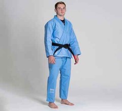 Fuji Suparaito Super Lightweight Mens Brazilian Jiu-Jitsu BJJ Gi – Baby Sky Blue