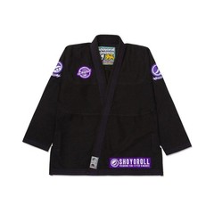 Shoyoroll Batch BJJ Gi Black Purple Brazilian Jiu Jitsu Kimono SYR Uniform