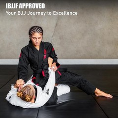 Ultra-Light Women’s BJJ GI – IBJJF Jiu-Jitsu GI for Girls and women See Speci…
