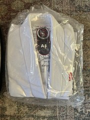 Jiu jitsu Gi Sanabul NASA A1 (Unopened / New) RARE Spec- White/ Red
