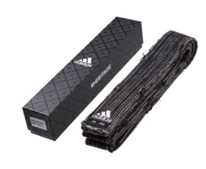 Adidas HERITAGE TaeKwonDo Black Belt Martial Arts Judo Belt Width 5CM NEW