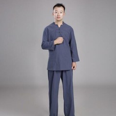 Chinese Adults Unisex Tai Chi Uniforms Kung Fu Clothing YOGA Fitness Zen Clothes