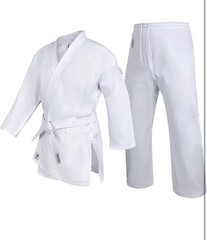 Lightweight Karate Gi Uniform Kids 000 White Martial Arts Suit With Belt