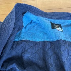 Japanese Kendo Gi Jacket Kozuchi Showa Retro Navy Sashiko Practice Wear