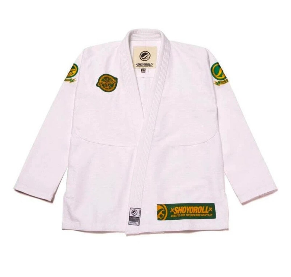 Shoyoroll Jiu Jitsu Uniform Competitor 20.4 BJJ 450 GSM White With Bag