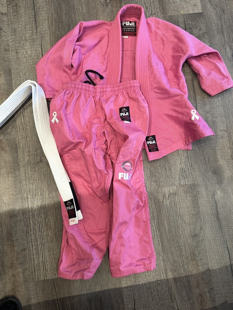 FUJI women’s Breast Cancer Pink BJJ GI NEW WC00
