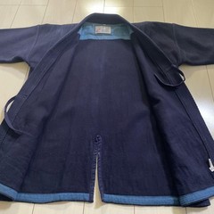 Japanese Kendo Gi Jacket Uniform No 3 Cotton Navy Blue Martial Arts Wear