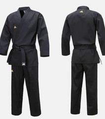 Adidas Men’s Champion Uniform/adi-open Dobok/black /taekwondo Hapkido 180