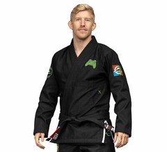 Fuji Suparaito Lightweight Mens Jiu-Jitsu BJJ Gi Gamer Series – Black / Green
