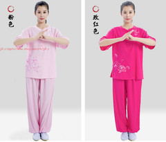 Summer Women’s Tai Chi Suit Kung Fu Costum Morning Exercise Uniform martial arts