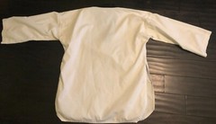 Martial Arts Taekwondo/Karate Uniform Kids Adults Unisex White Size 5/6 NO logo