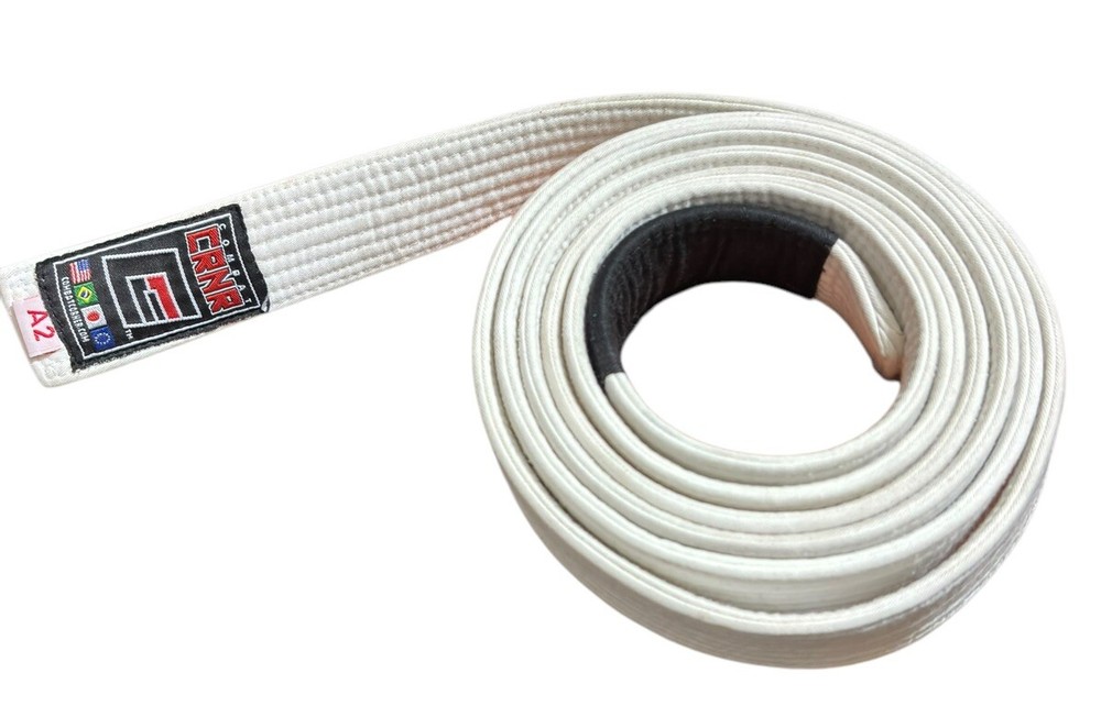 CRNR Combat Corner MMA Legends Jiu Jitsu Gi Size A2 White Kimono Belt