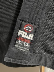 Fuji Gi & Gear Jacket A3 Black Kimono Top Only BJJ Jacket Jiu Jitsu Martial XL