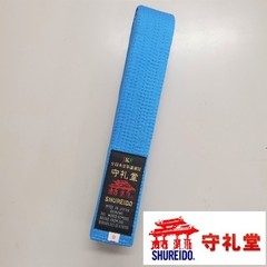 Shureido JKF Approved Competition Belt Obi Youhachi Tape Red Blue Okinawa