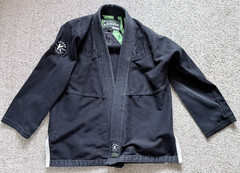Kaizen Athletic Kids BJJ Gi – Size K4 – Black (Jacket and Pants, no belt)