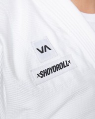 Shoyoroll New RVCA BJJ Gi Jiu-jitsu Brand New White Batch #115 Heartbreakers
