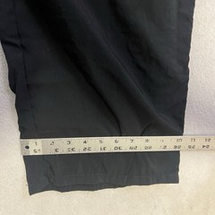 VTG Century Martial Arts Pants Men’s Medium Black Nylon Athletic Wear Work Out