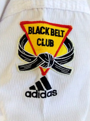 Adidas Taekwondo Oh’s (Uniform) Shirt BlackBelt Club Size 150cm 13-14 Years Old