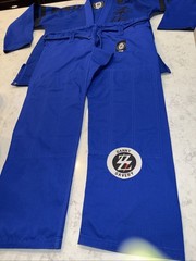 Danny Savery Jiu Jitsu Gi Blue A2 BSBJJ Kimono Uniform Set Jacket Pants Adult