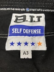 BJJ GII BRAZILIAN JIU-JITSU 1998 WORLD CHAMPION BLACK SIZE A3 *TOP ONLY* RARE!