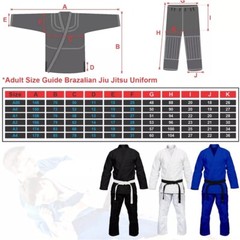Custom Best BJJ Gi Kimono Best Quality Custom Jiu-Jitsu Gi for Unisex Adults