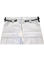 Martial Sports 12oz Cotton Ripstop Jiu Jitsu Gi Pants with Contrast Stitching