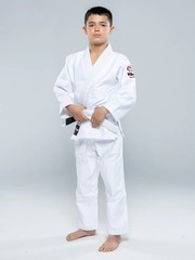Fuji Kids Youth Childrens All Around Brazilian Jiu Jitsu Gi Jiu-Jitsu BJJ White