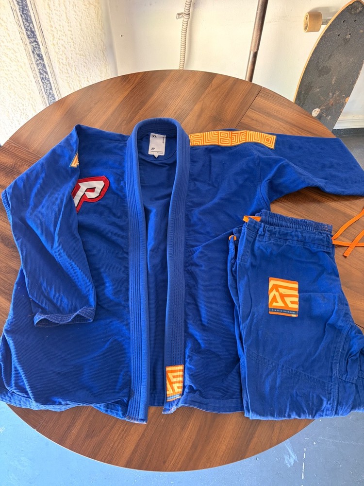 Albino & Preto A&P HERRINGBONE GI BLUE size L equivalent to an A3L