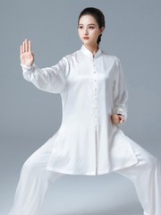 Worm Silk Martial Art Uniform Tai Chi Clothes Kung Fu Set Wushu Clothing For