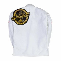 Shoyoroll BJJ Gi Batch #71 Competitor Retro White Kimono Uniform + Bag New