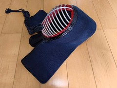 Japanese Kendo Men Head Gear Mask For Upper Elementary Junior High