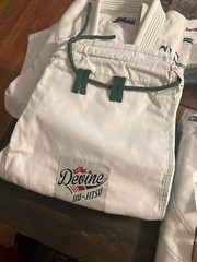 Custom design (Divine Jiu Jitsu) Fugi brand Gi